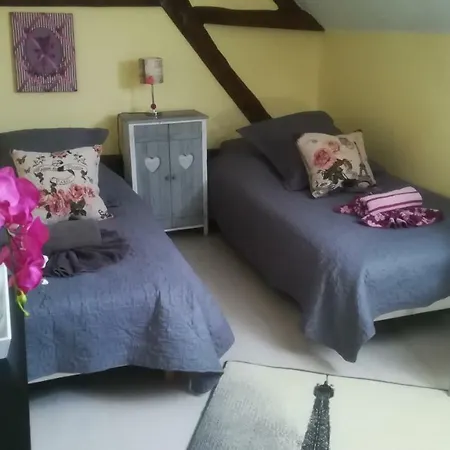 ベッド・アンド・ブレックファスト La Gerbaudiere Chambres&table D Hotes Proche Mont Saint Michel Cuisine Maison Notre-Dame-du-Touchet